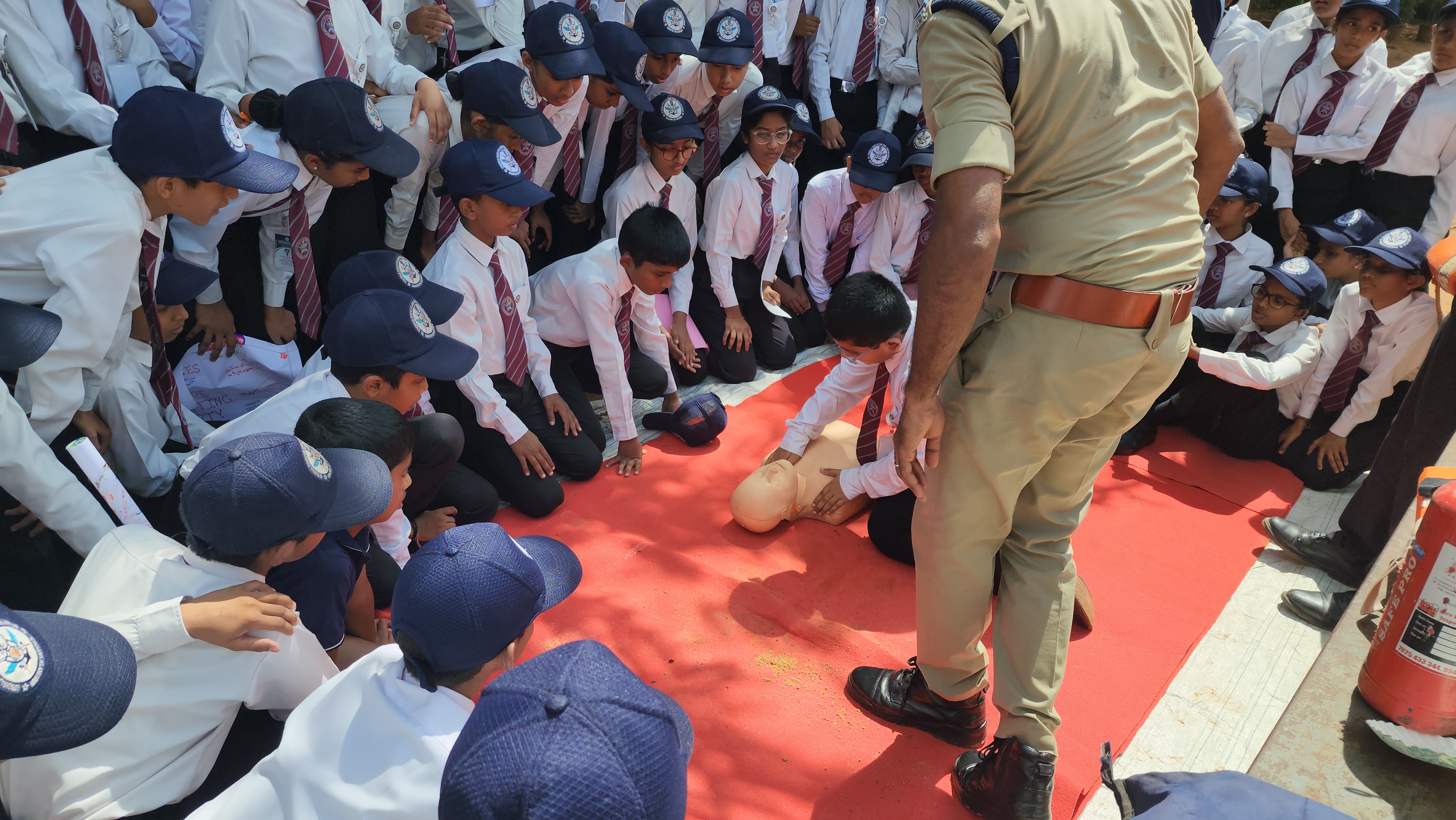 Fire Fighting — Vidyadhiraja Vidyapeetom Sainik School
